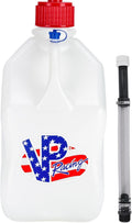 5.5 Gal. Square Motorsport Jug with Filler Hose V81605