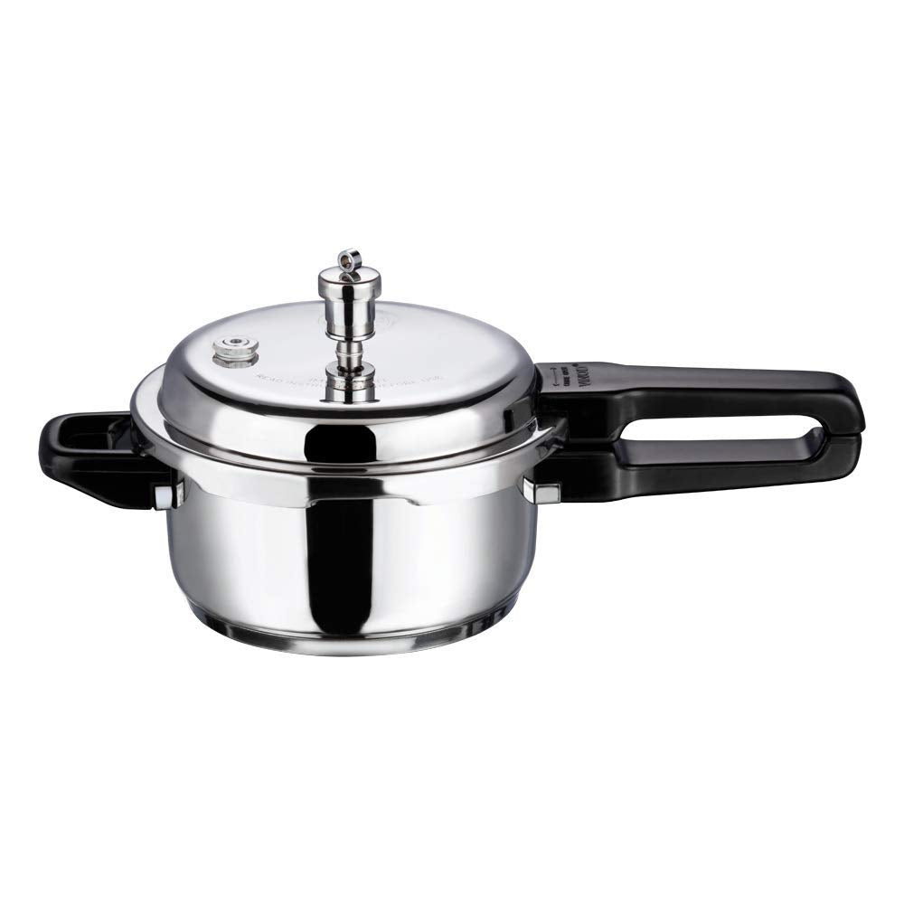 Stainless Steel Pressure Cooker, Outer Lid, 2 Litre H709