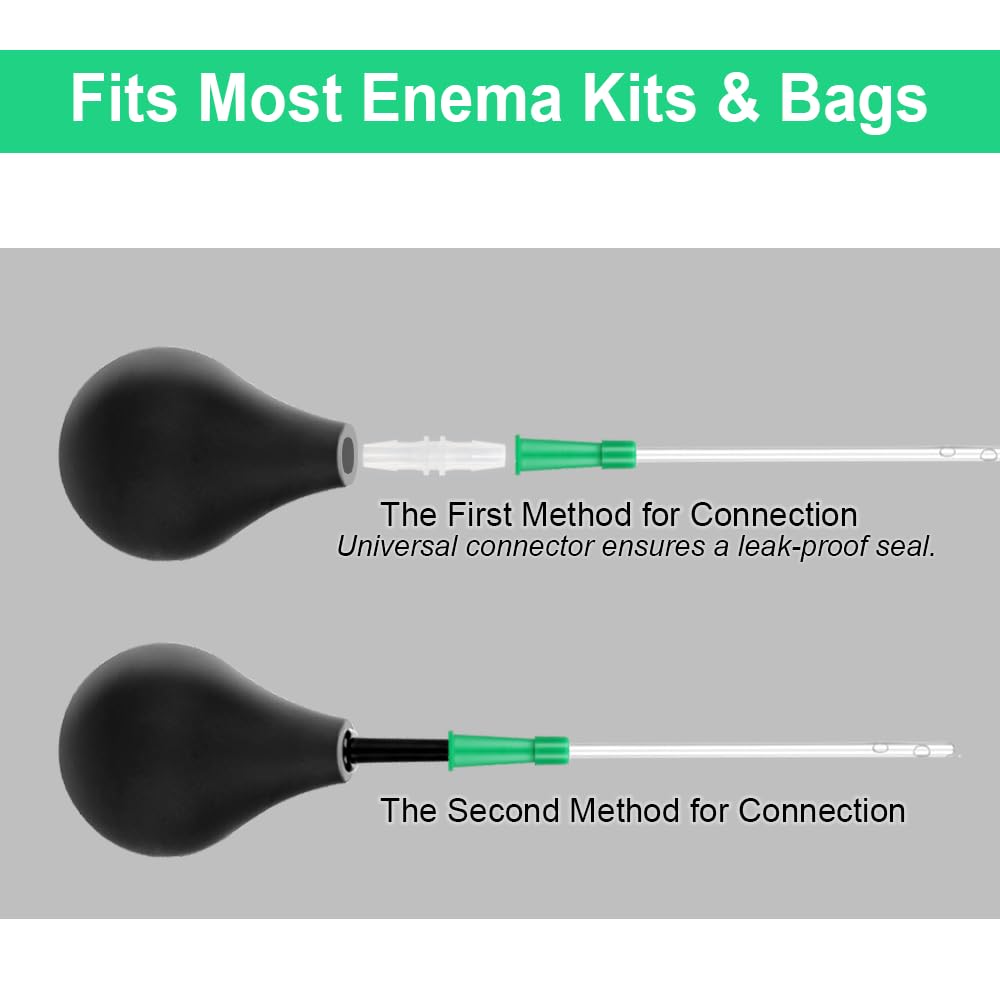 40 Pack Disposable Enema Tubes 14FR PVC Tips P264