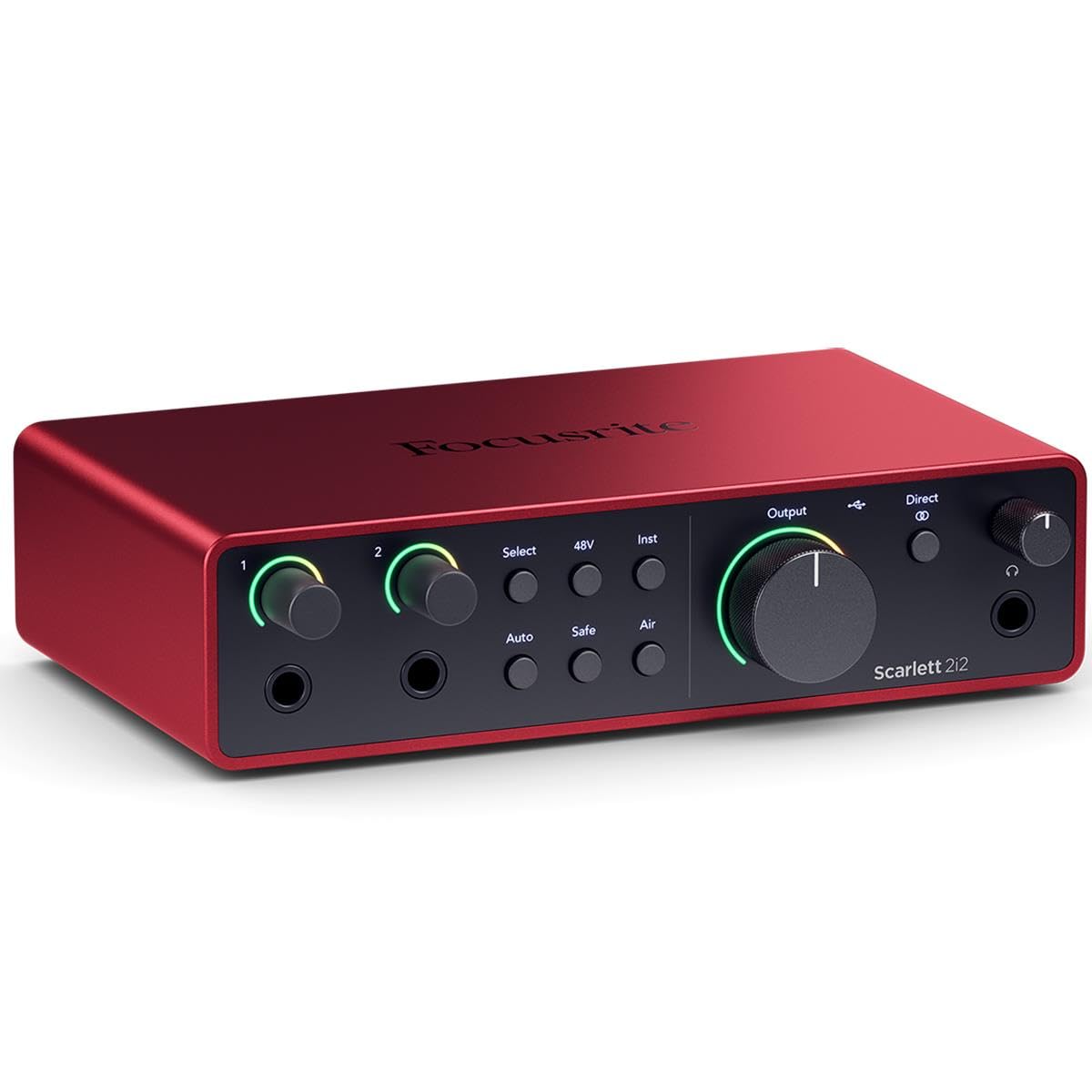 2x2 USB Audio Interface with 2 XLR Cables Z59742