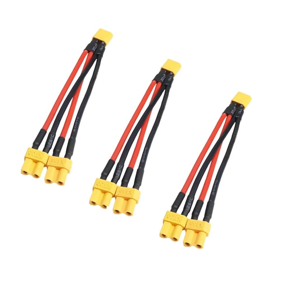 3Pcs XT30 Male/Female Parallel Wire 16AWG C26960