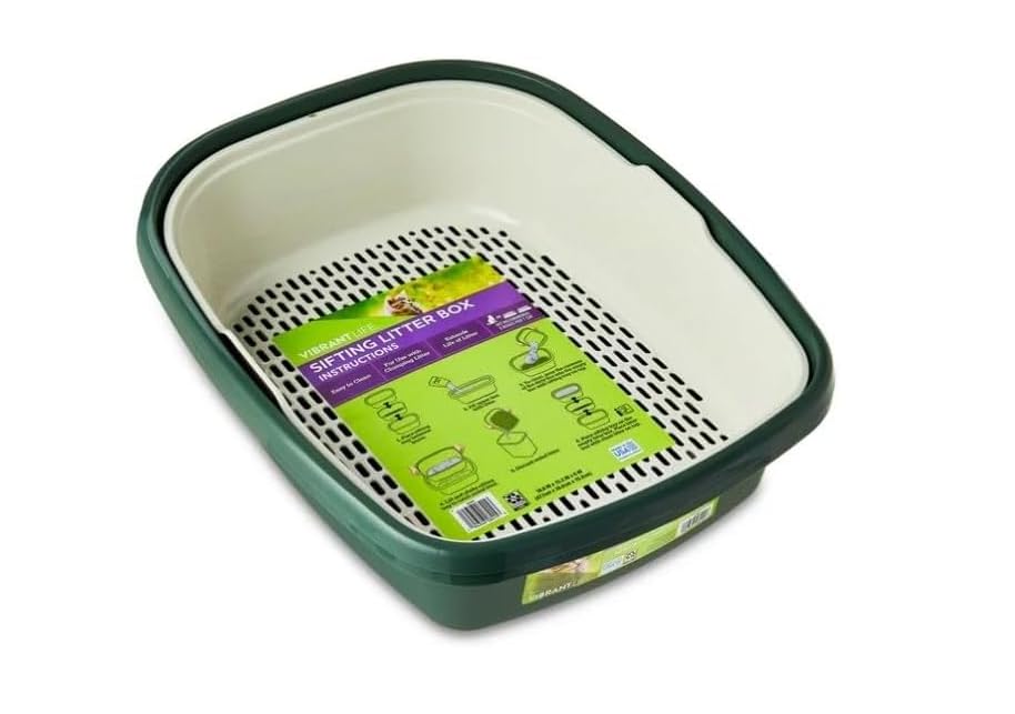 Sifting Cat Litter Box 3-Piece Set M45671