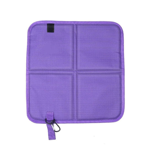 2 Pcs Waterproof Oxford Cloth Folding Seat Mat V28677