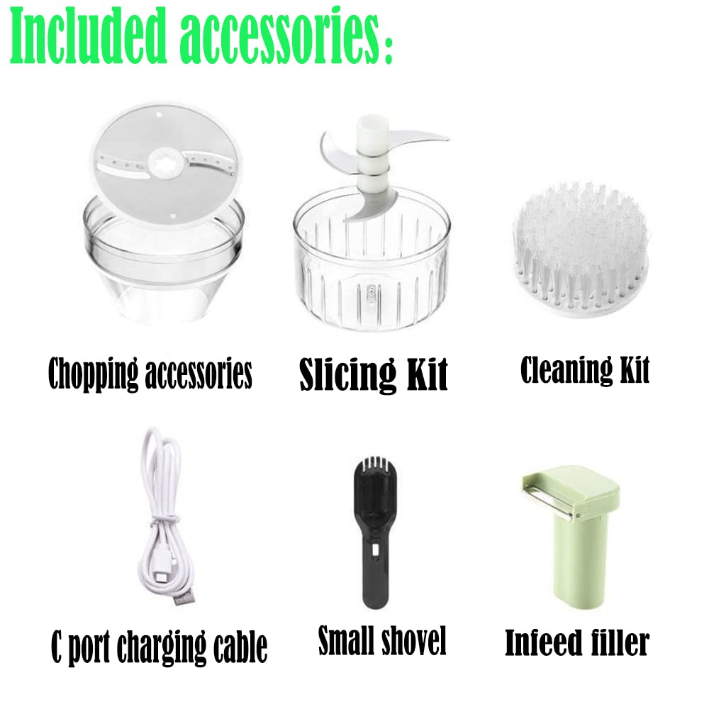 4 in 1 Electric Vegetable Slicer Set K28399