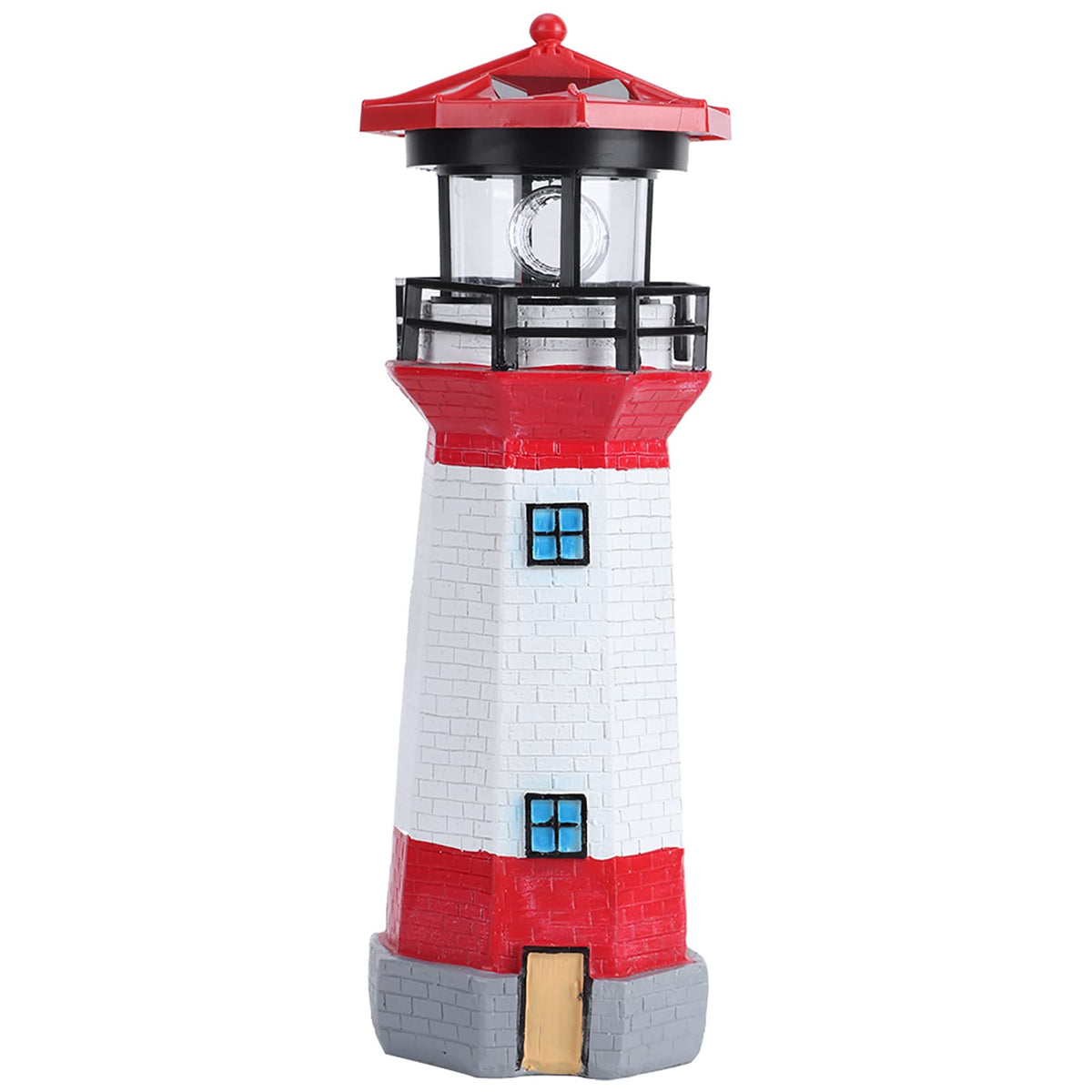 Solar Powered Rotating LED Lighthouse A270