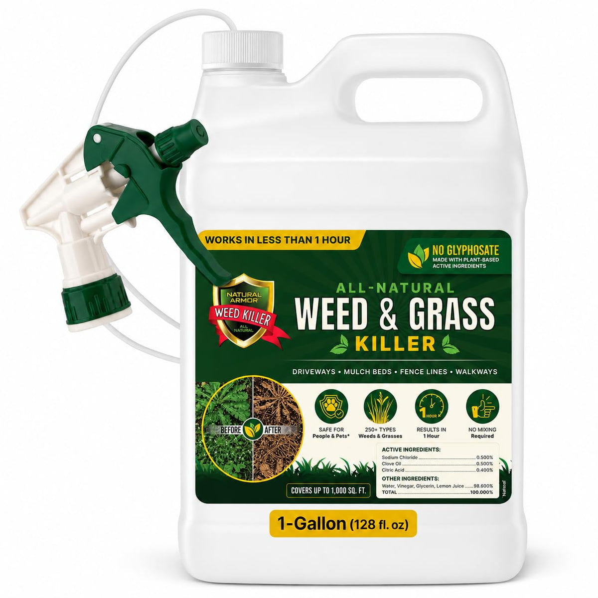 Weed & Grass Killer 1 Gallon with Sprayer X1488