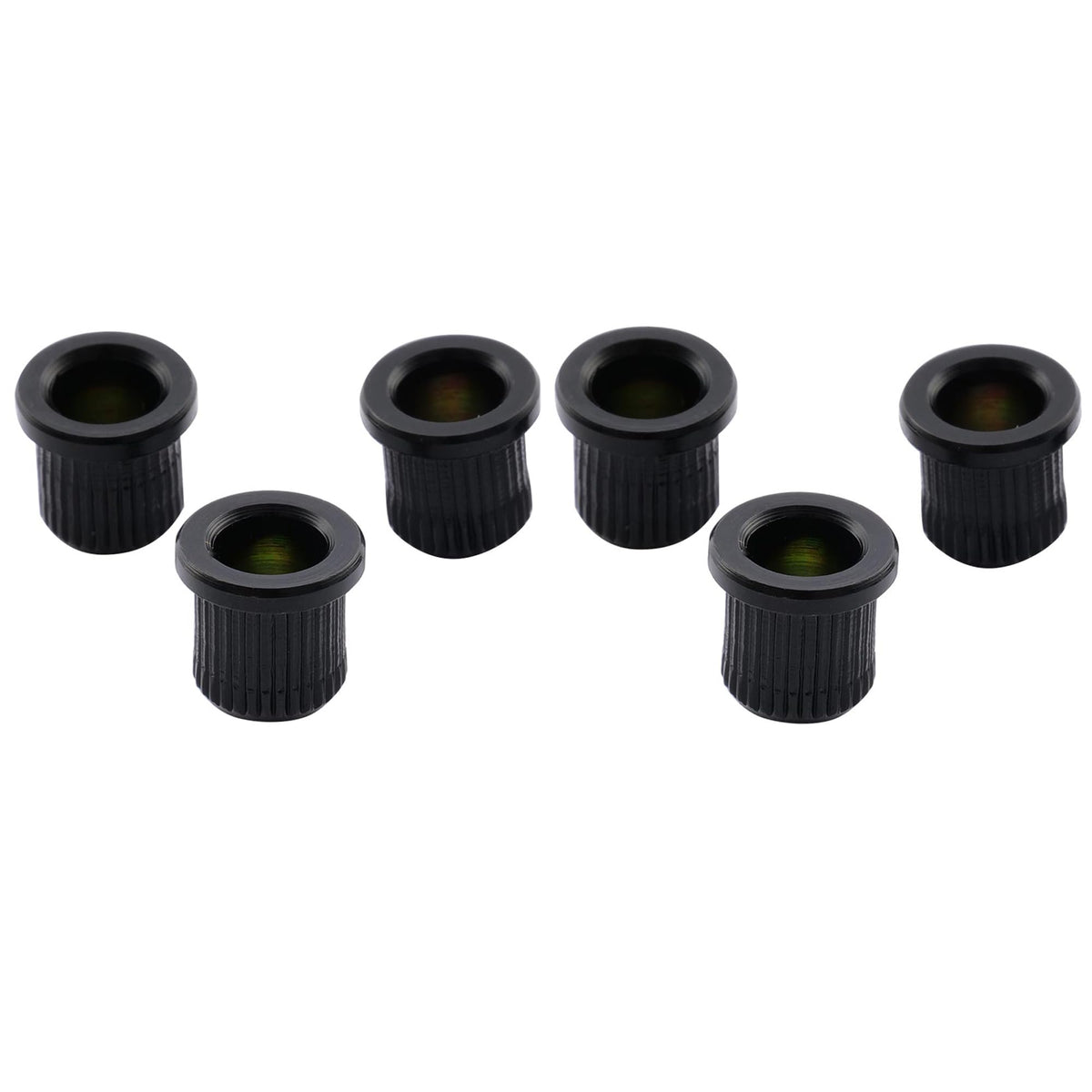 Guitar String Ferrules, Black (Set of 6) S447