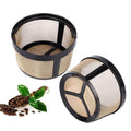 Reusable 8-12 Cup Basket Coffee Filter 2 Pack BPA Free S658
