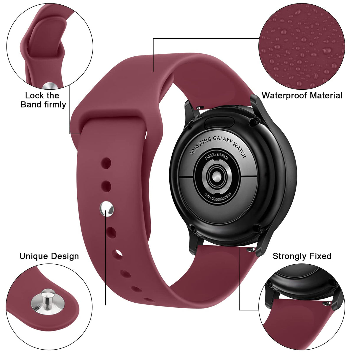 20mm Replacement Sport Strap H988