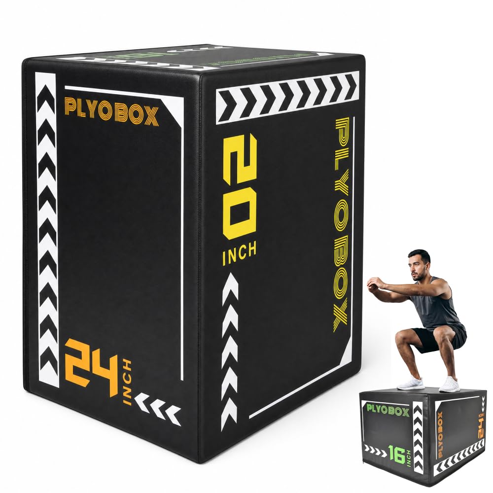 3-in-1 Adjustable Foam Plyo Box L9463