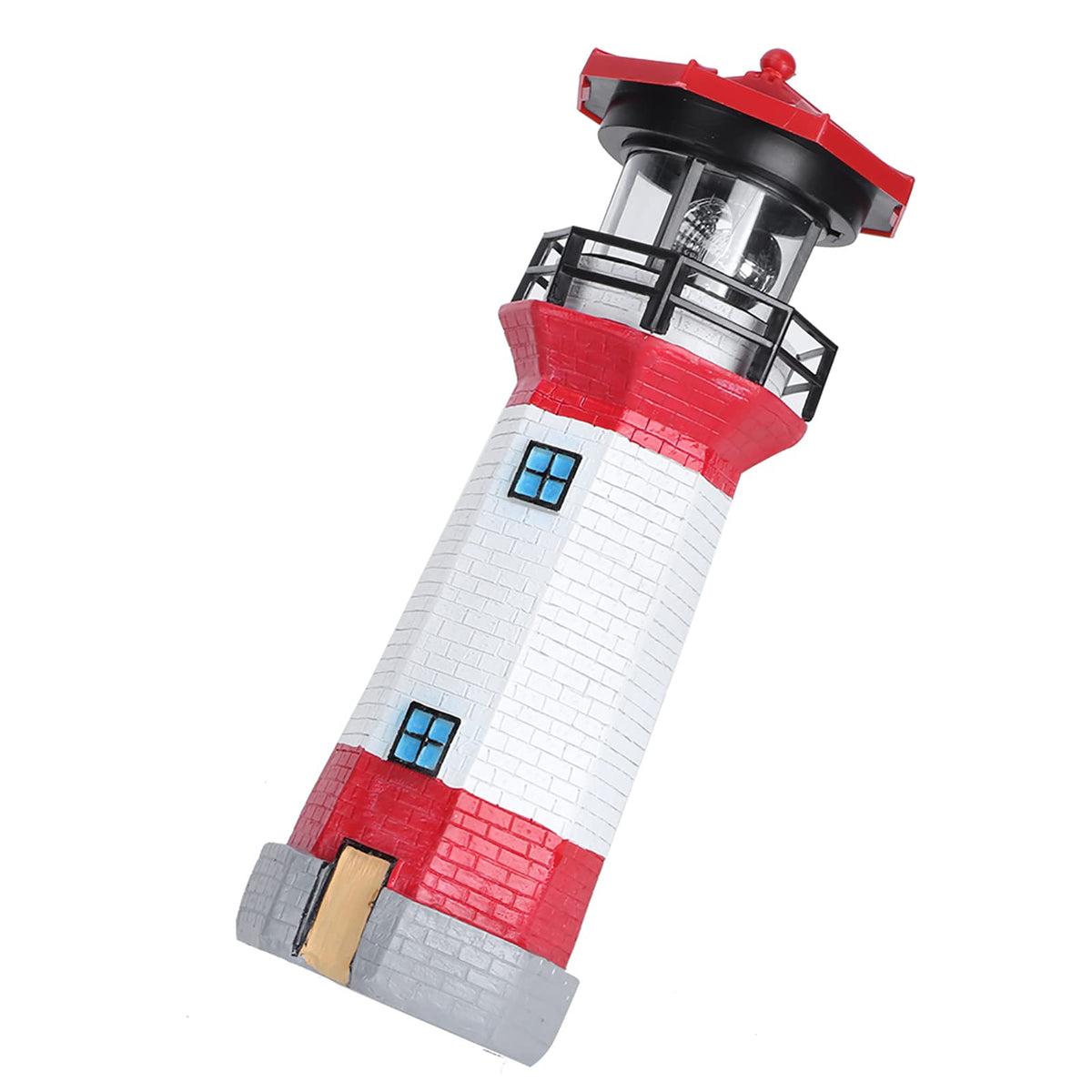 Solar Powered Rotating LED Lighthouse A270