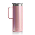 20oz Stainless Steel Insulated Travel Mug with Lid and Handle U366