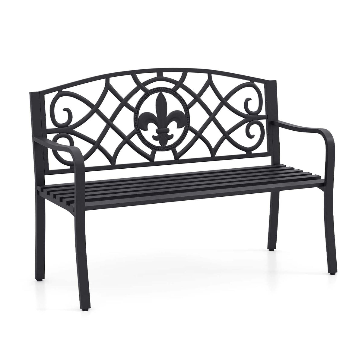 Metal Outdoor Bench P533