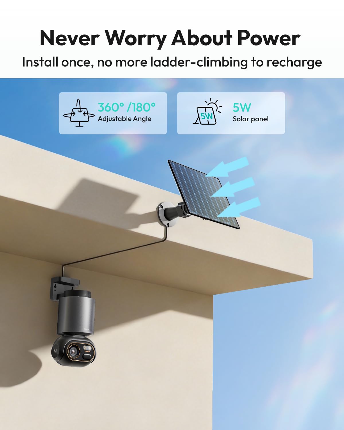4K Wireless Outdoor Security Camera 2 Cam-Kit J707
