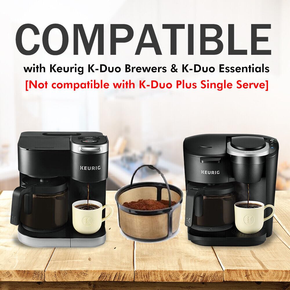 Reusable 8-12 Cup Basket Coffee Filter 2 Pack BPA Free S658
