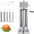 15L Sausage Stuffer with 5 Stainless Steel Tubes B6305