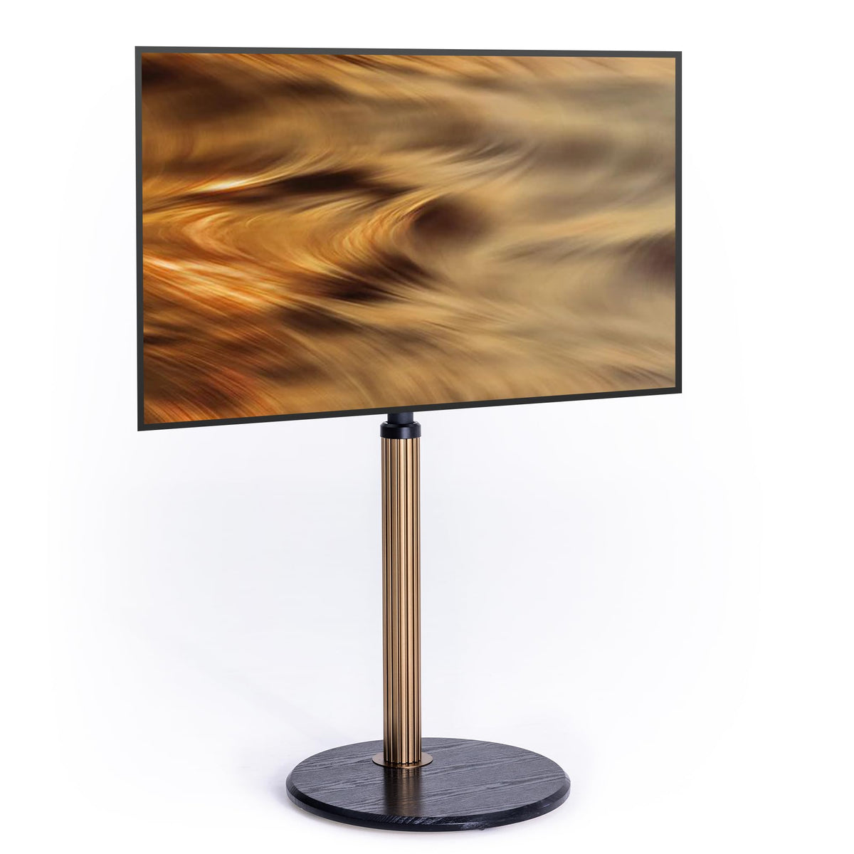 Aluminum Rolling TV Stand for 32-65 inch TVs F917