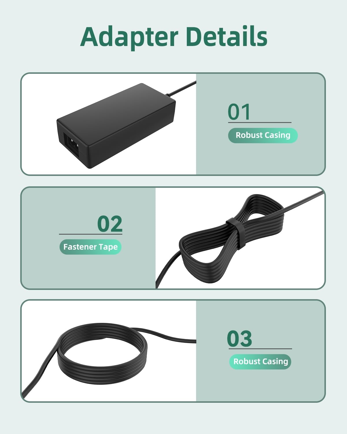 42V AC/DC Adapter Charger for 8.5 inches Electric Scooter 350W Motor 36V 10.4Ah Lithium-ion Battery H843