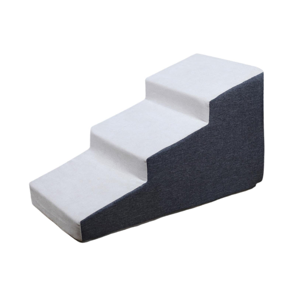 3 Step Dog Stairs Non-Slip Dark Gray V430