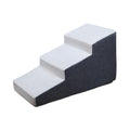 3 Step Dog Stairs Non-Slip Dark Gray V430