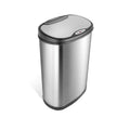 13 Gallon Oval Automatic Trash Can, 50L Stainless Steel C20531
