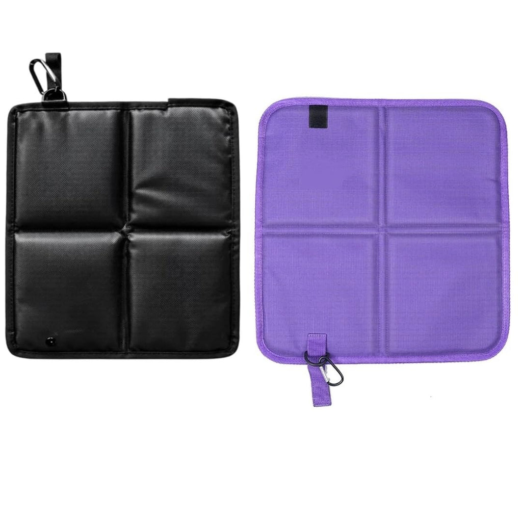 2 Pcs Waterproof Oxford Cloth Folding Seat Mat V28677