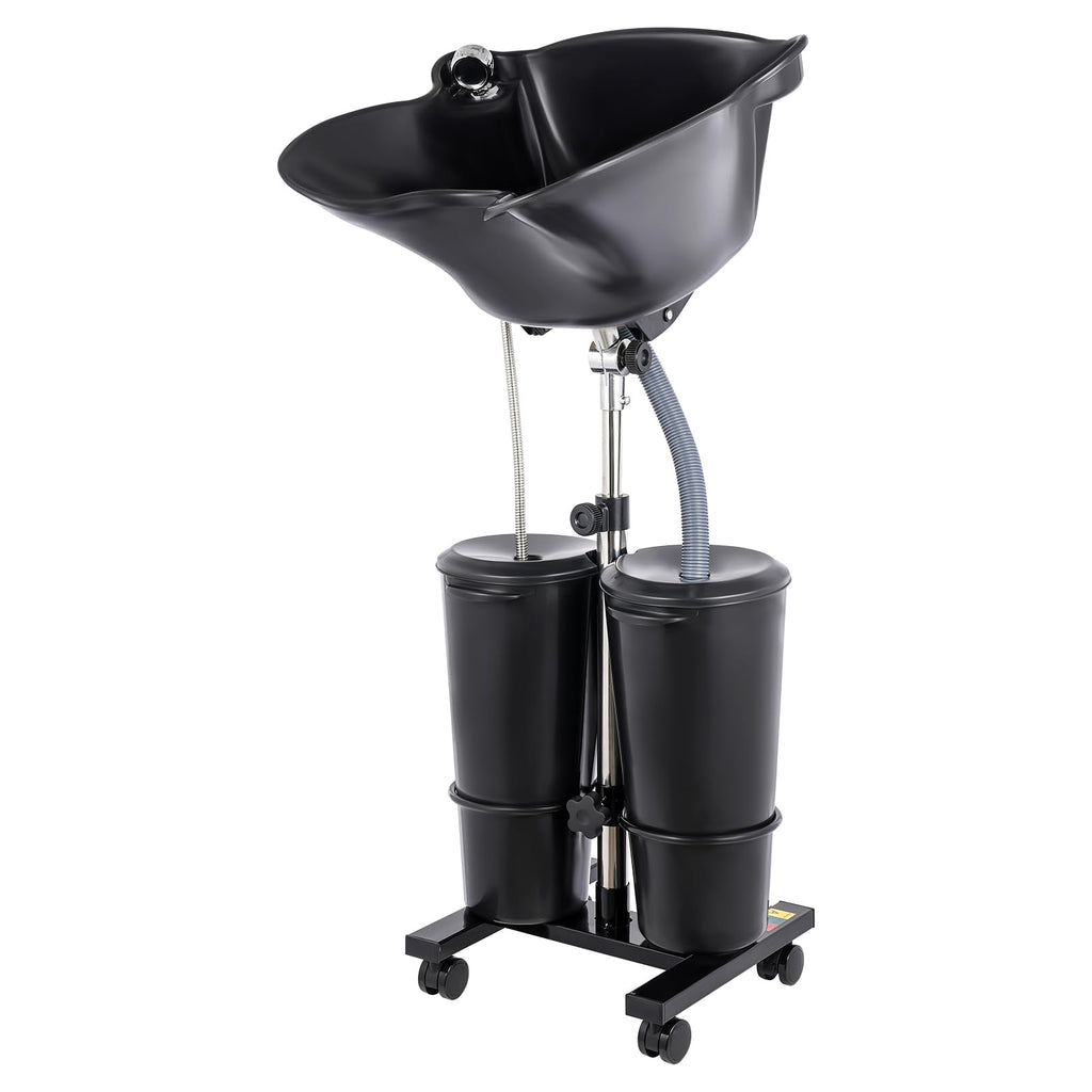 Portable Shampoo Basin with 2 Water Buckets A344369