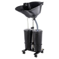 Portable Shampoo Basin with 2 Water Buckets A344369