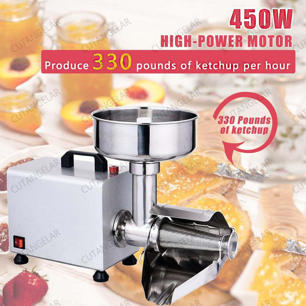 450W Stainless Steel Electric Tomato Strainer W1577