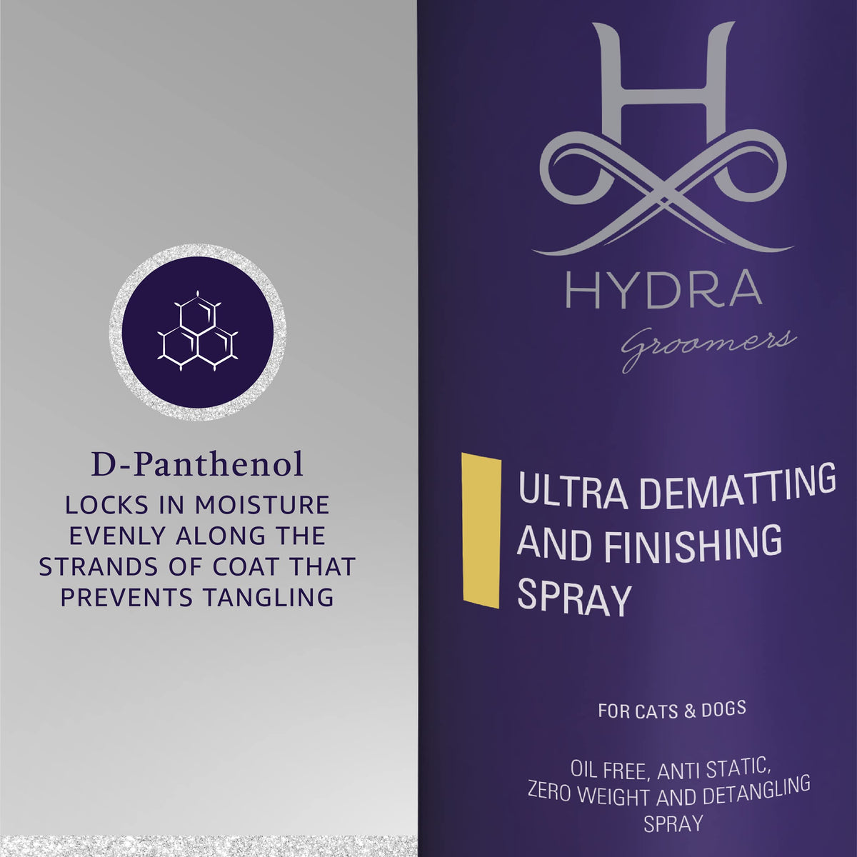 Dematting and Finishing Spray for Dogs and Cats W87765