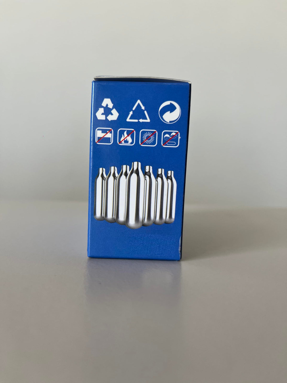 Food-grade Steel Whipped Cream Charger Cartridge 10-Pack Z591