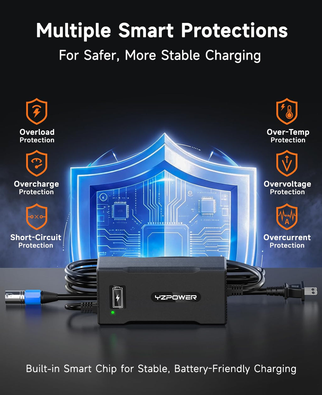 48V 4A Electric Bike Charger Z557