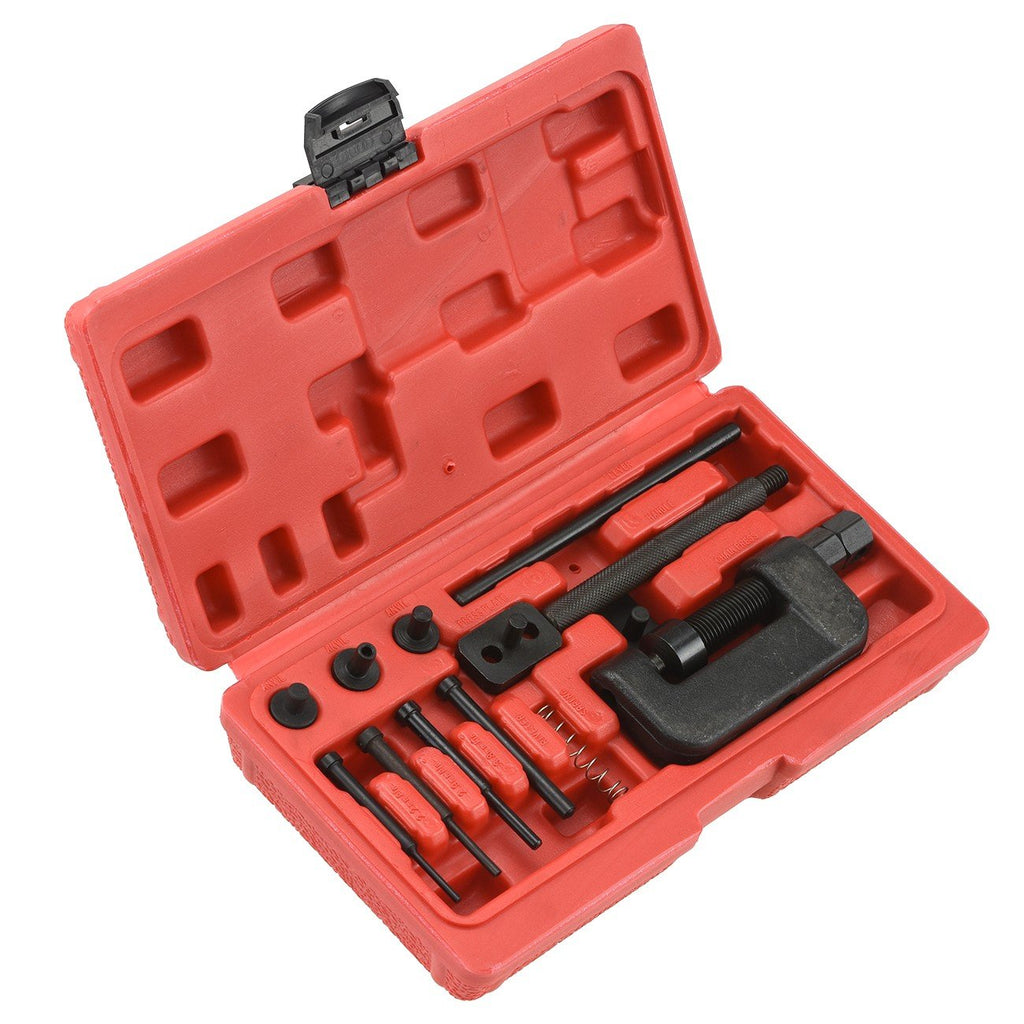 Chain Breaker and Riveting Motorcycle Tool Kit M44424