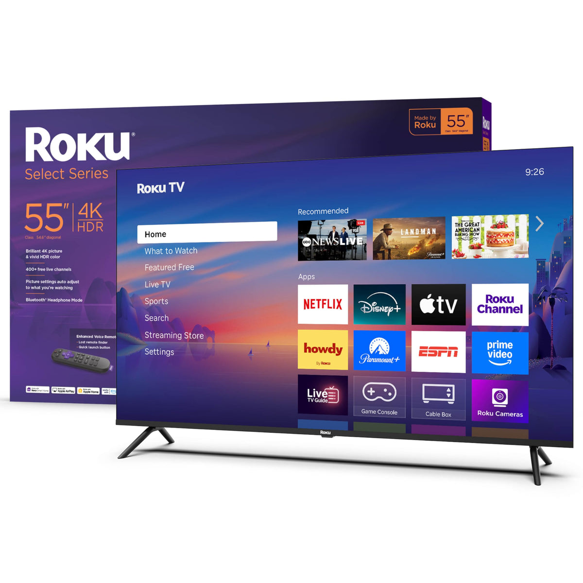 55-Inch 4K HDR LED Smart TV Z85281