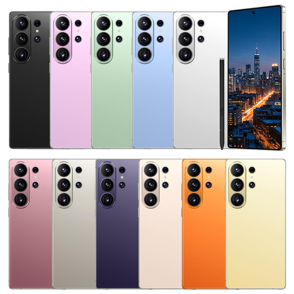 4G Unlocked Smartphone 6.6'' HD Display 4GB+32GB Dual SIM Android 12.0 Black M4344