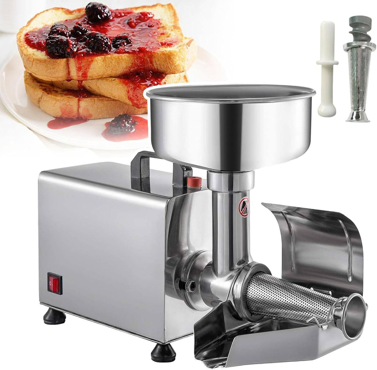 450W Stainless Steel Electric Tomato Strainer L97258