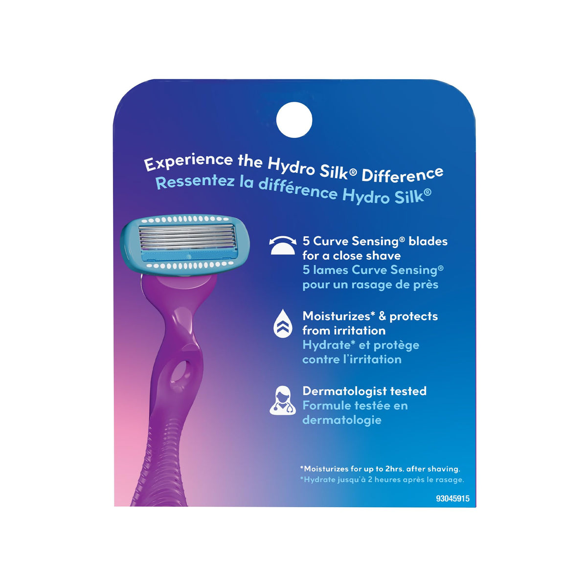 5-Blade Moisturizing Razor Refills, 6 Count E266311