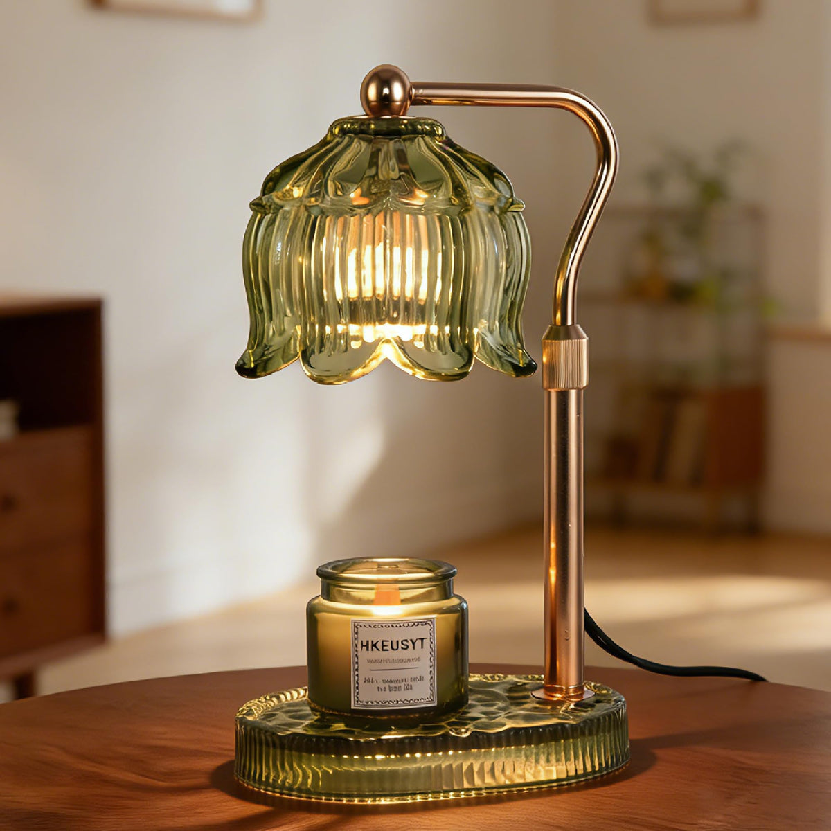 Dimmable Candle Warmer Lamp with Timer J378647