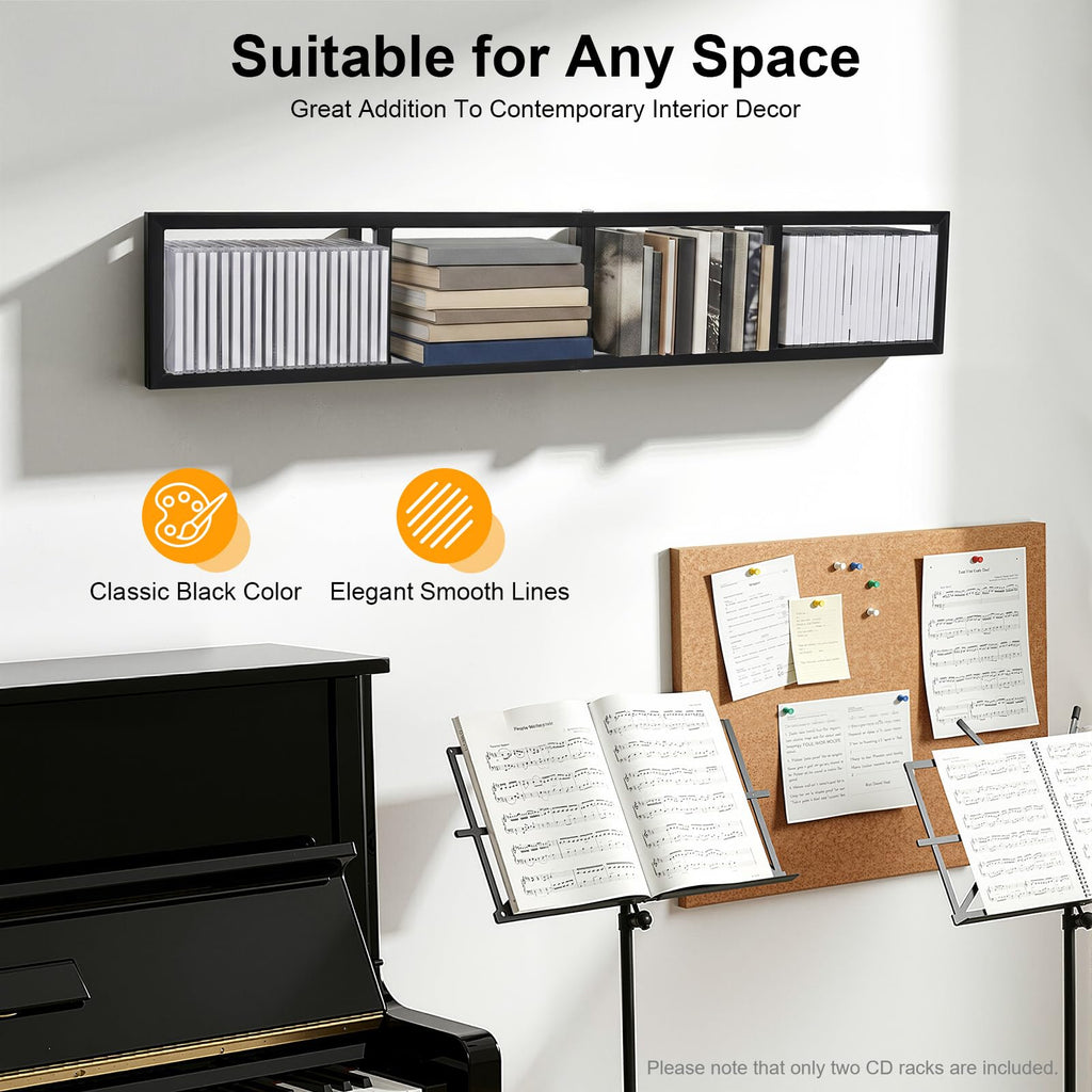 34 Inch DVD Shelves Q8164