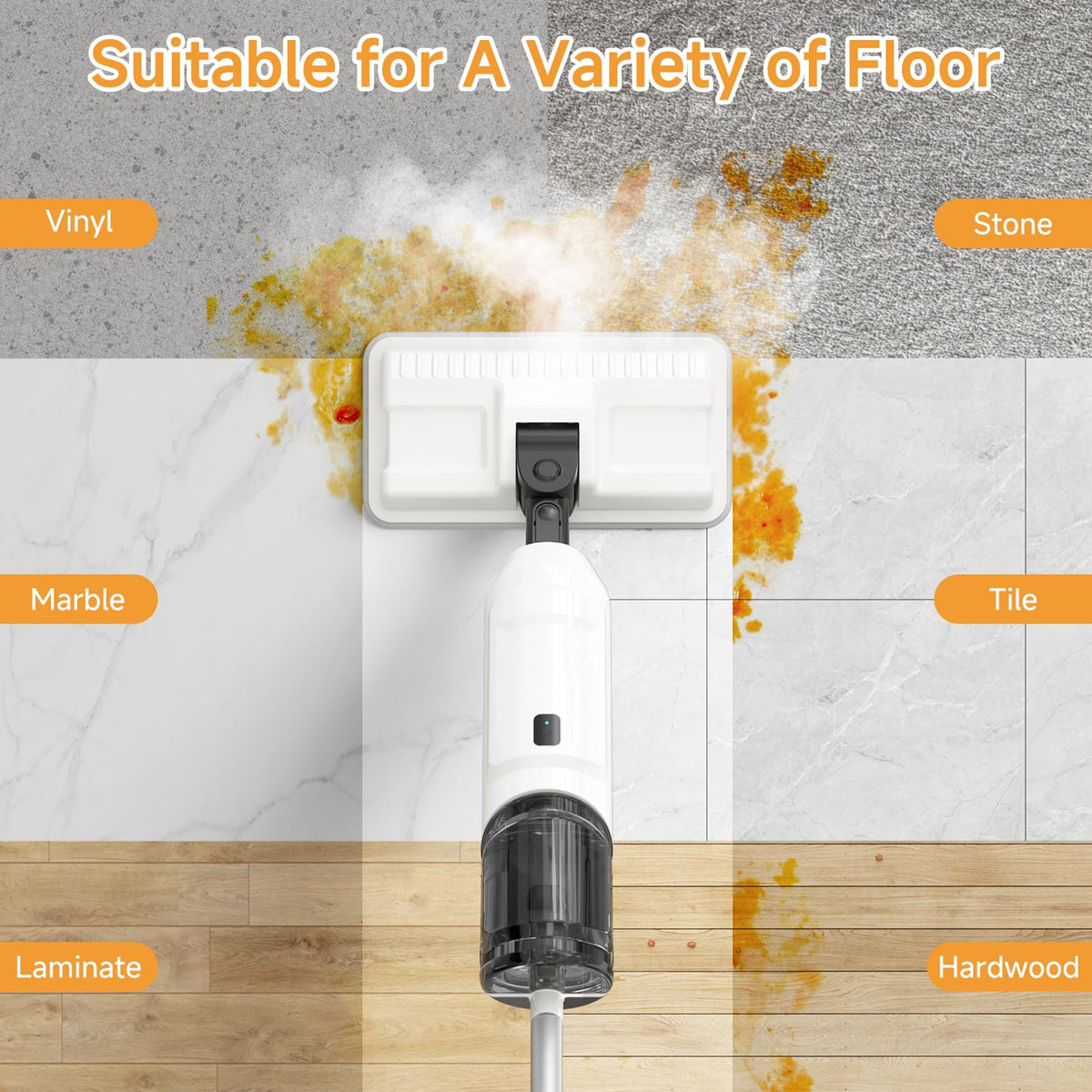 260°F Steam Mop Cleaner 16.9oz H700