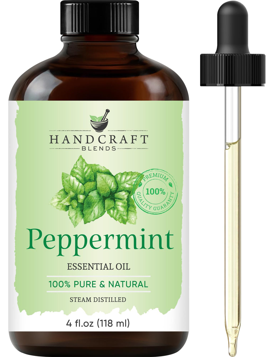 100% Pure & Natural Orange, Lavender, Peppermint Essential Oil Blend 4 Fl. Oz M98520