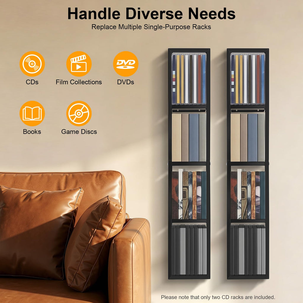 34 Inch DVD Shelves Q8164
