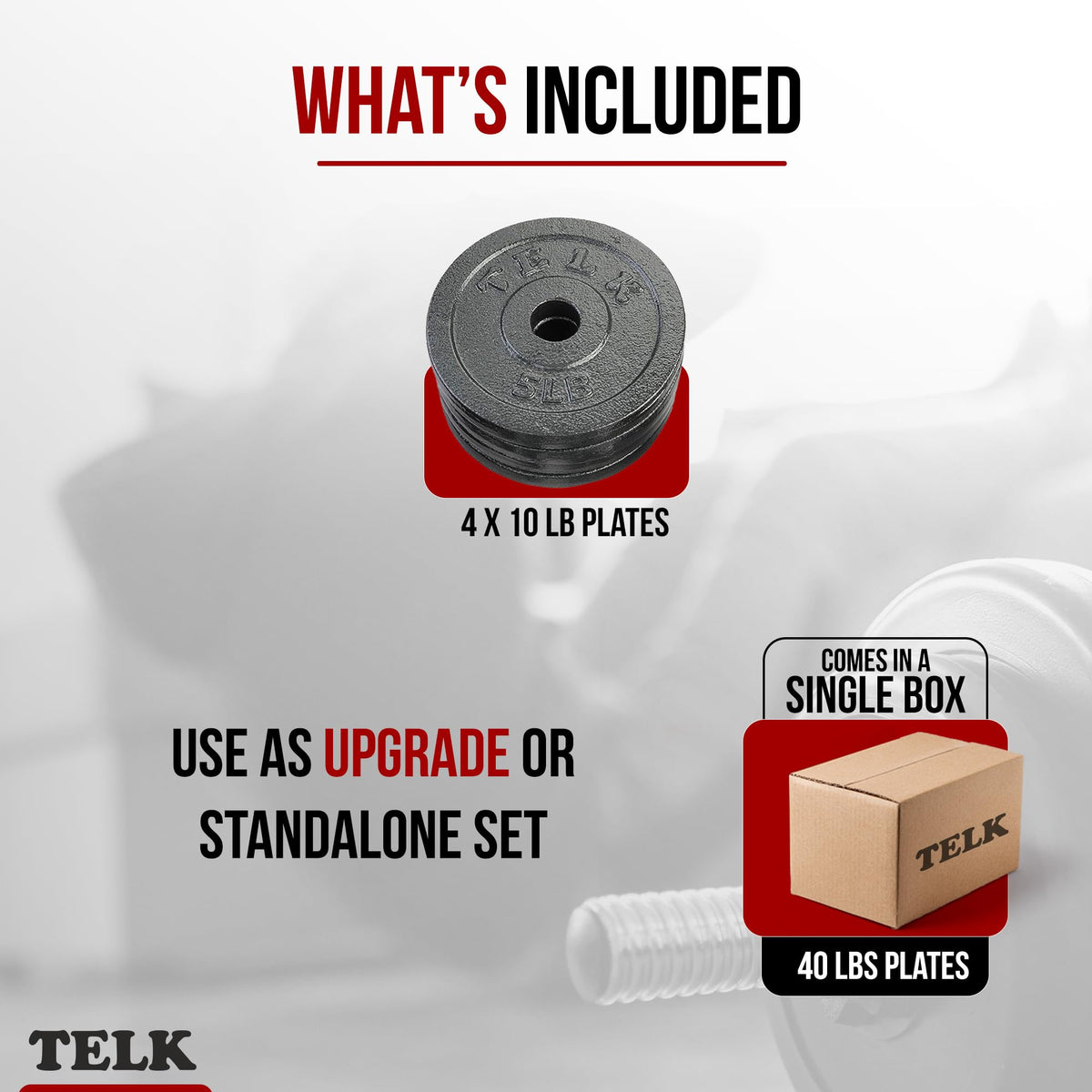 Adjustable Dumbbell Set with Cast Iron Plates J238099