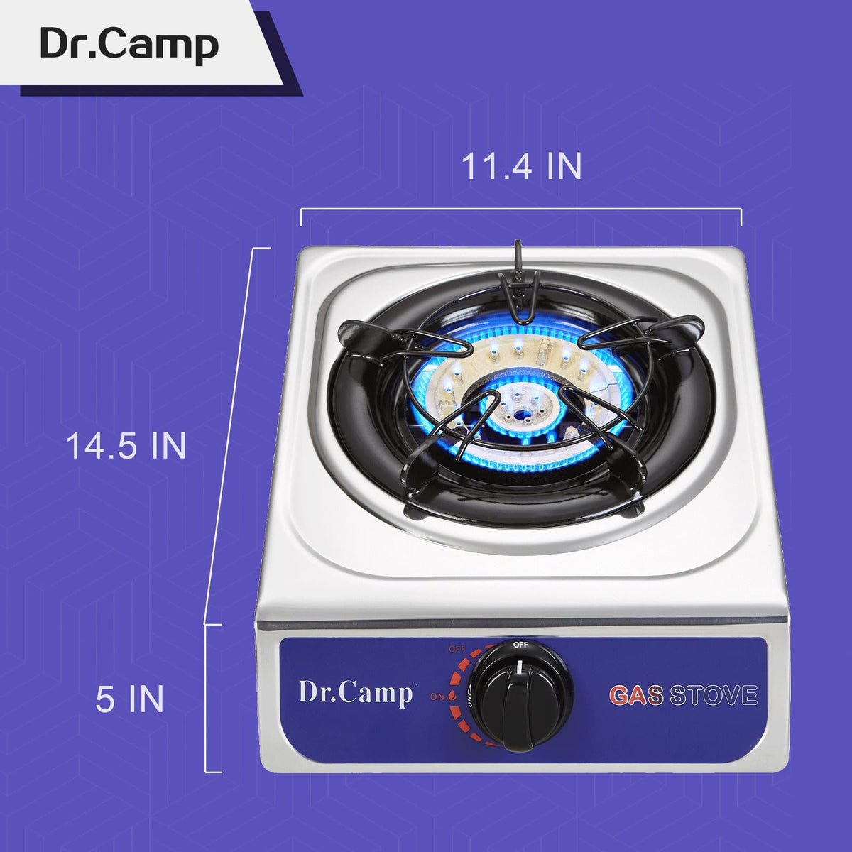 12000 BTU Single Propane Stove Cooker N106553