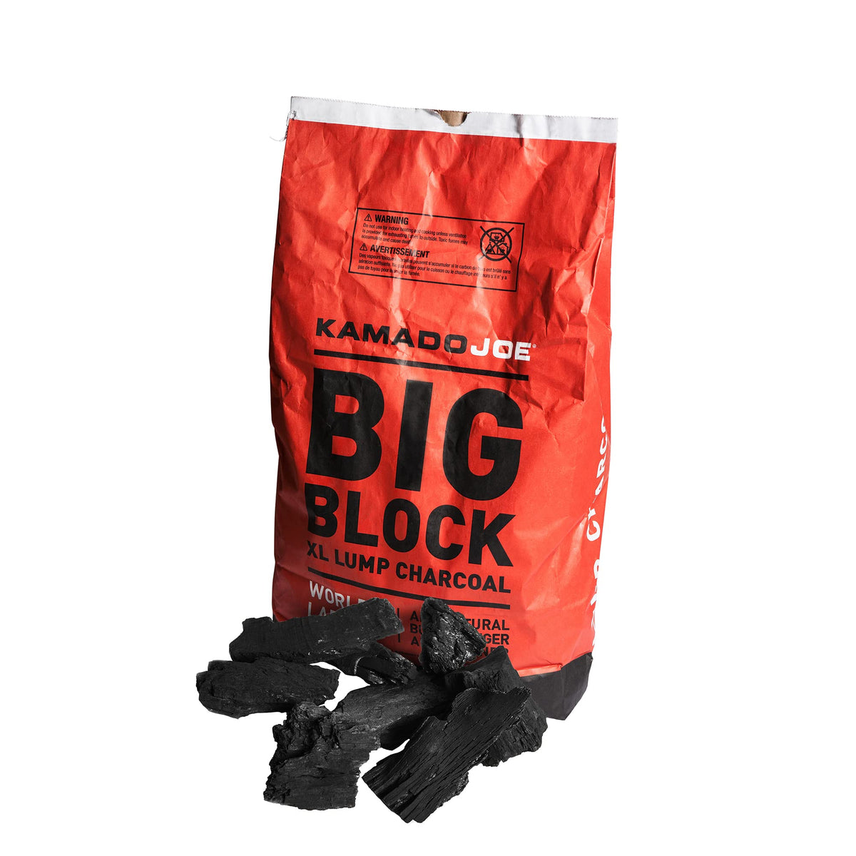 100% All-Natural Hardwood Lump Charcoal 20LBS R757137