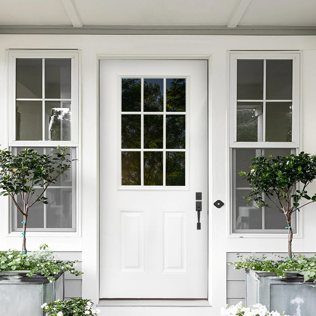 Fiberglass Exterior Door with Brickmould, 36'' x 80'' Front Entry Door D1252