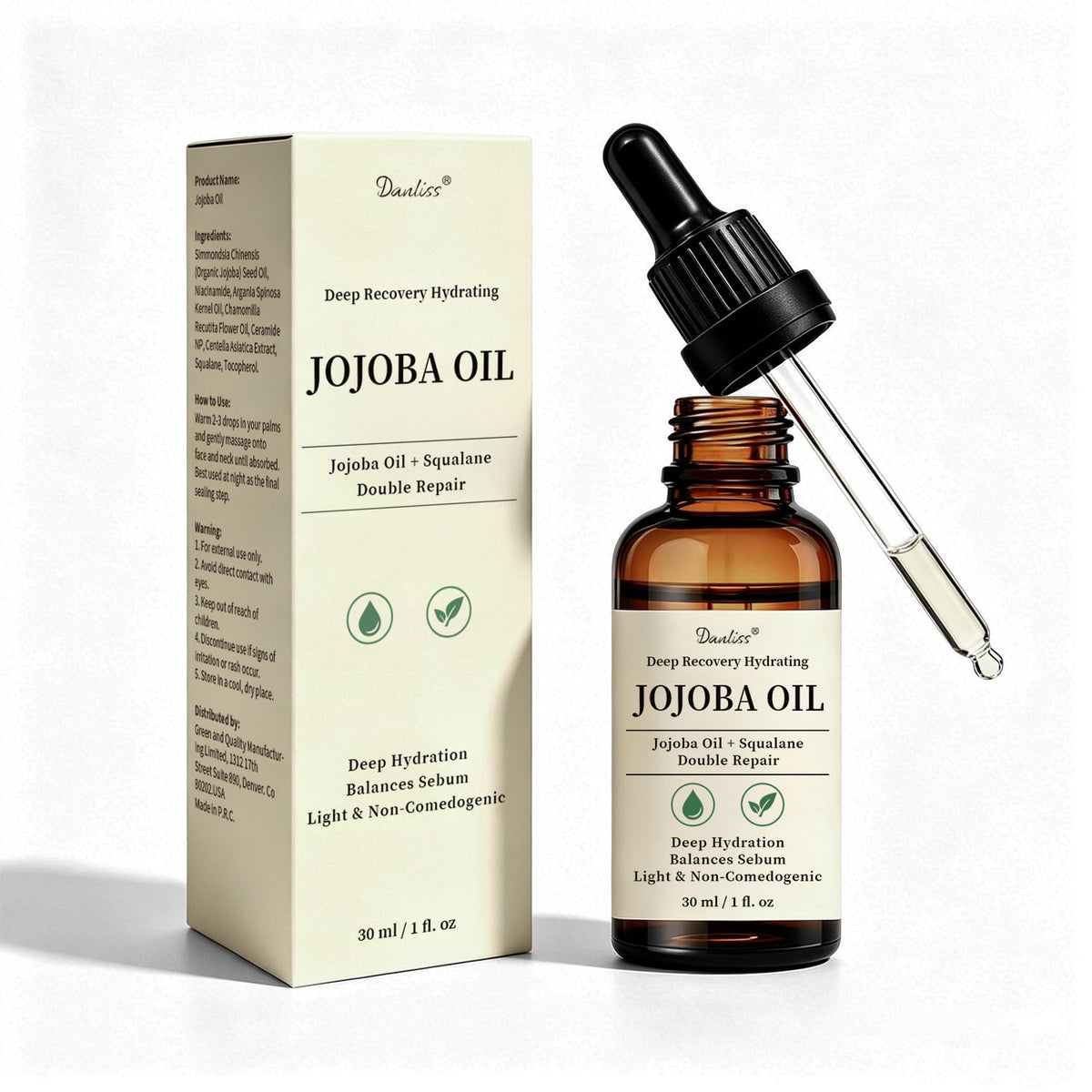 Jojoba Face Oil with Niacinamide Q9180