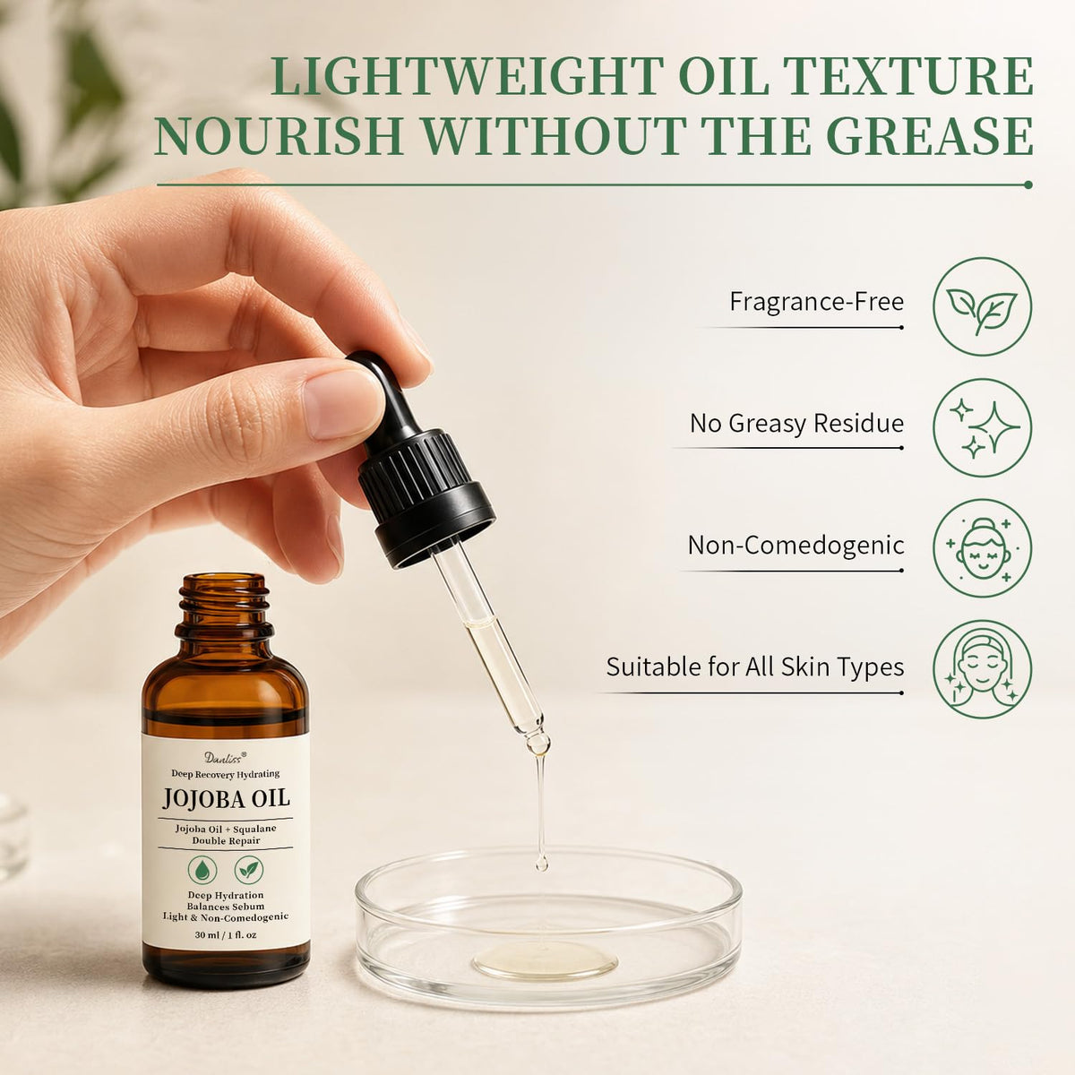 Jojoba Face Oil with Niacinamide Q9180
