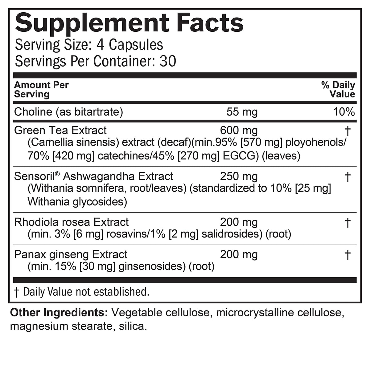120 Capsules Gluten Free N45954