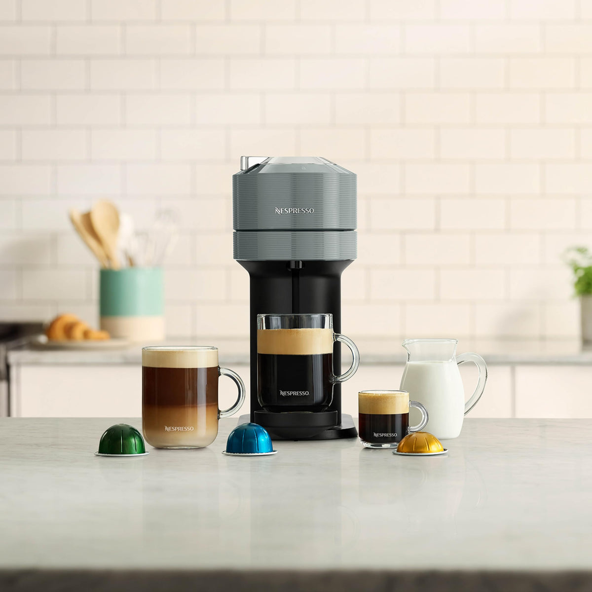 Light Grey Coffee & Espresso Maker X52845